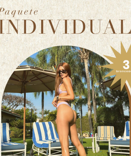 Paquete de 3 bronceados